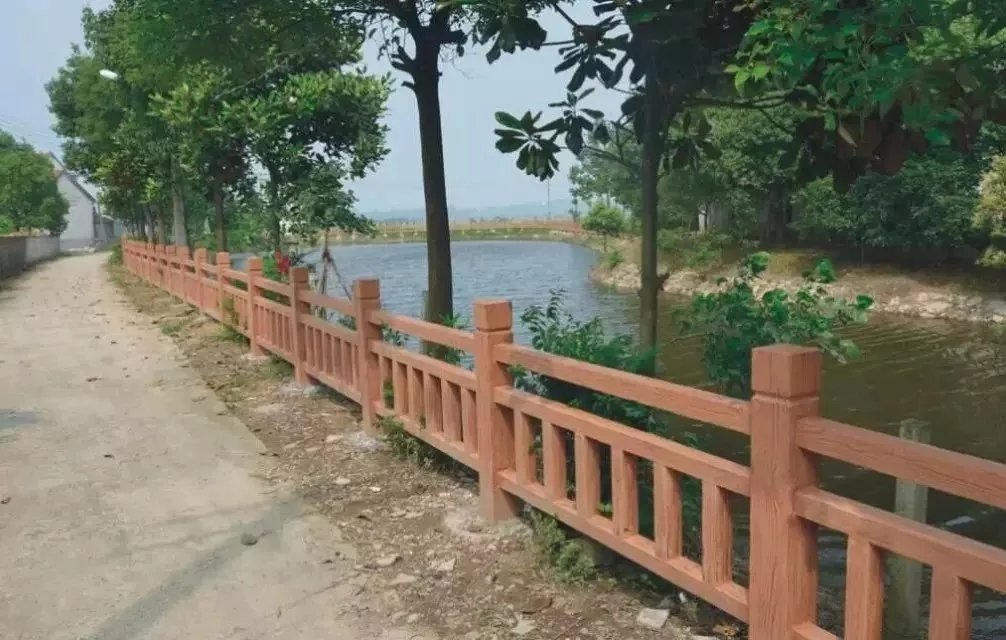 仿木、仿樹皮、仿石系列護欄圖片/仿木、仿樹皮、仿石系列護欄樣板圖 (2)