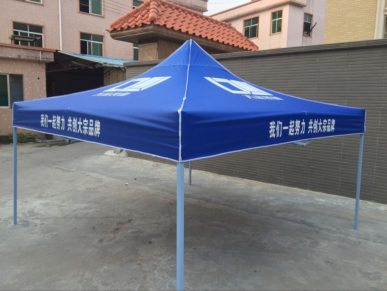 戶外廣告折疊帳篷圖片/戶外廣告折疊帳篷樣板圖 (2)