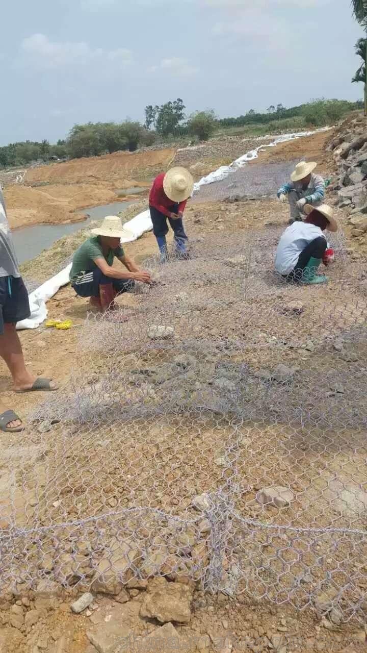 鍍鋅石籠網圖片/鍍鋅石籠網樣板圖 (3)