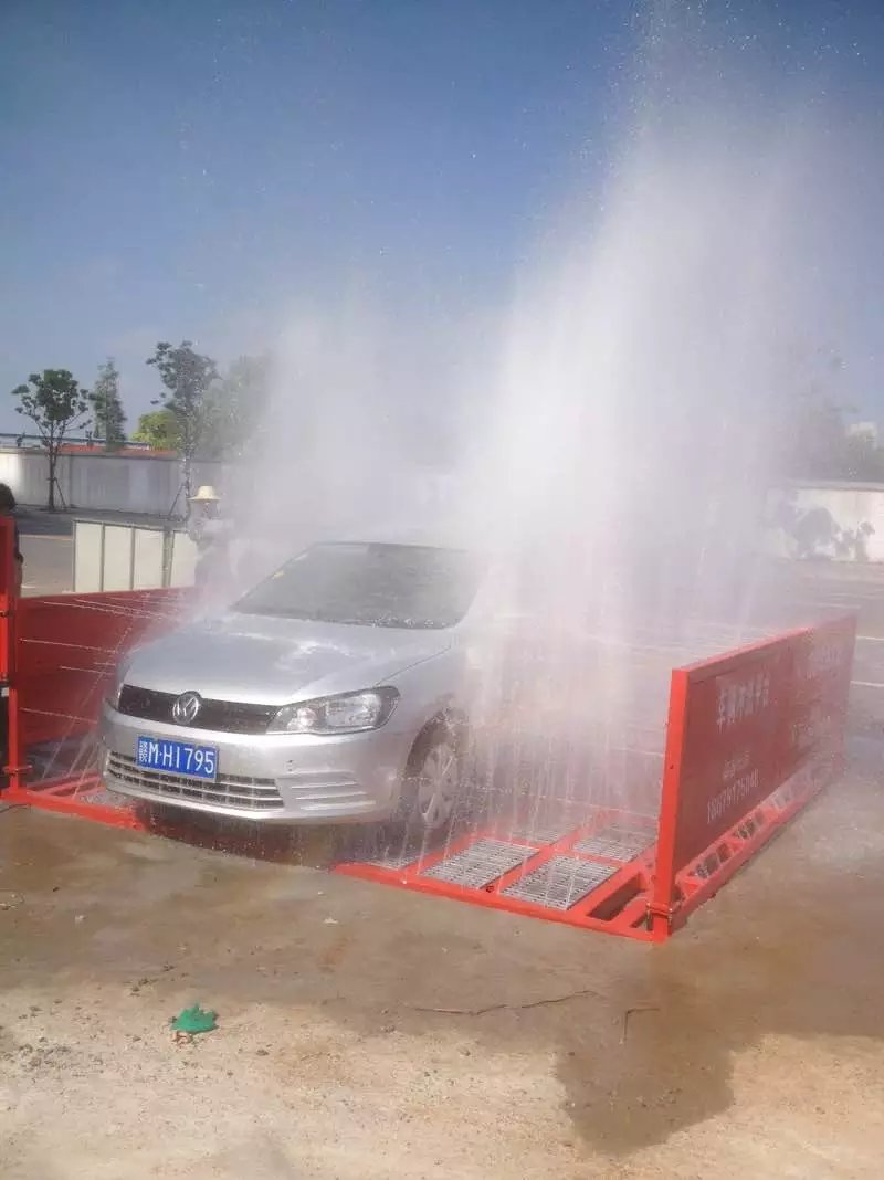 重慶工地洗輪機/工程車沖洗平臺廠圖片
