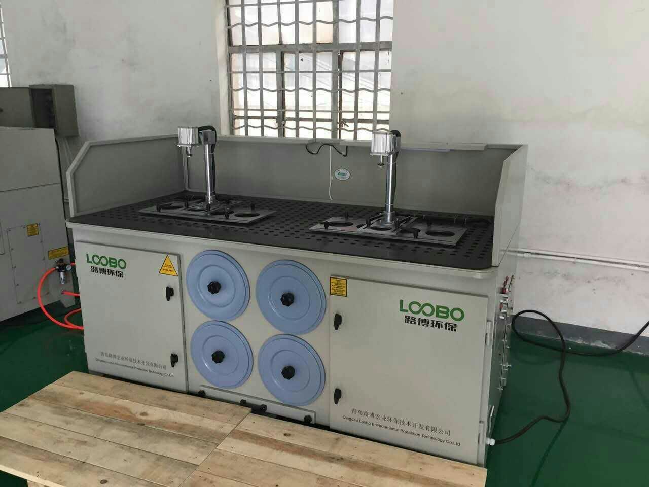 青島環(huán)保廠家直銷治理污染的防爆型打磨除塵臺