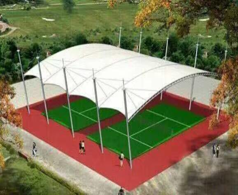 上海張拉膜景觀棚訂做多少錢圖片