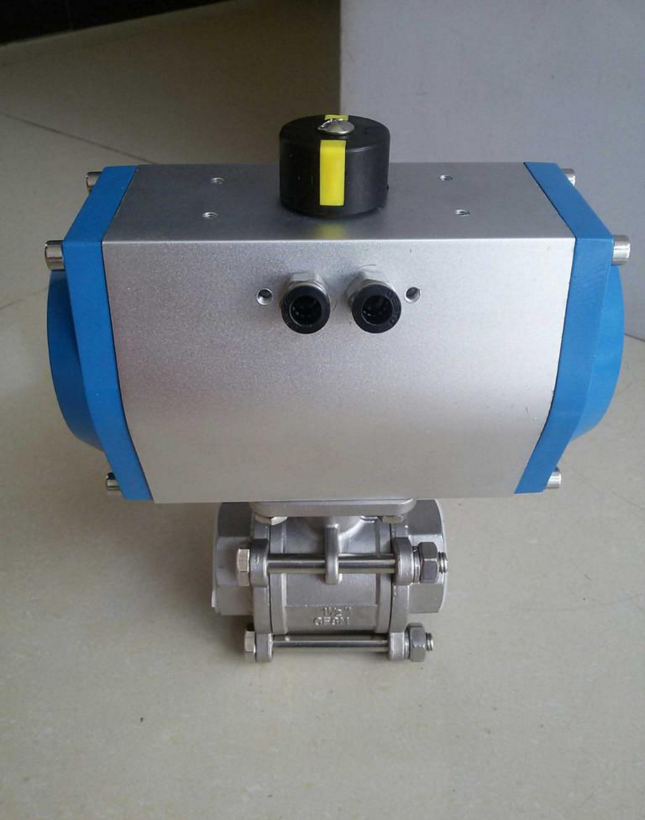 氣動絲扣球閥圖片/氣動絲扣球閥樣板圖 (2)