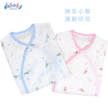 純棉雙層紗布長袖和長袍圖片