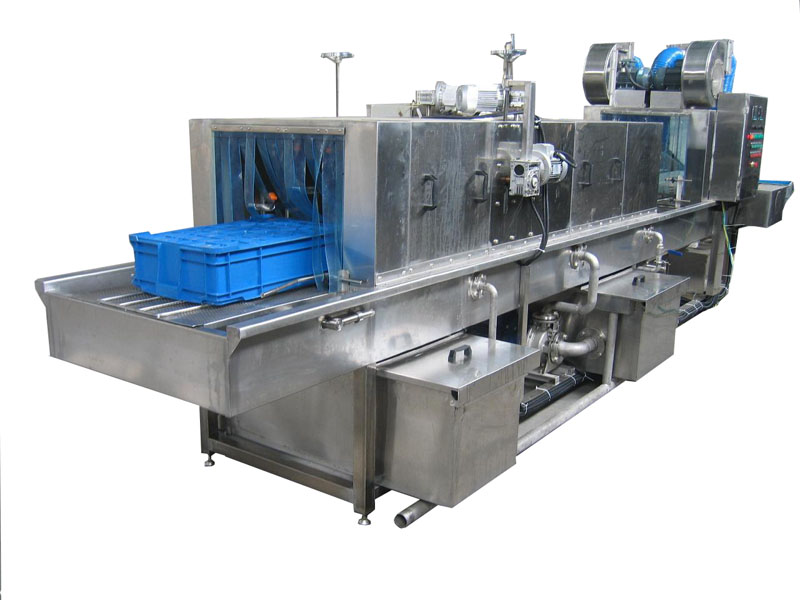 塑料筐自動清洗機圖片