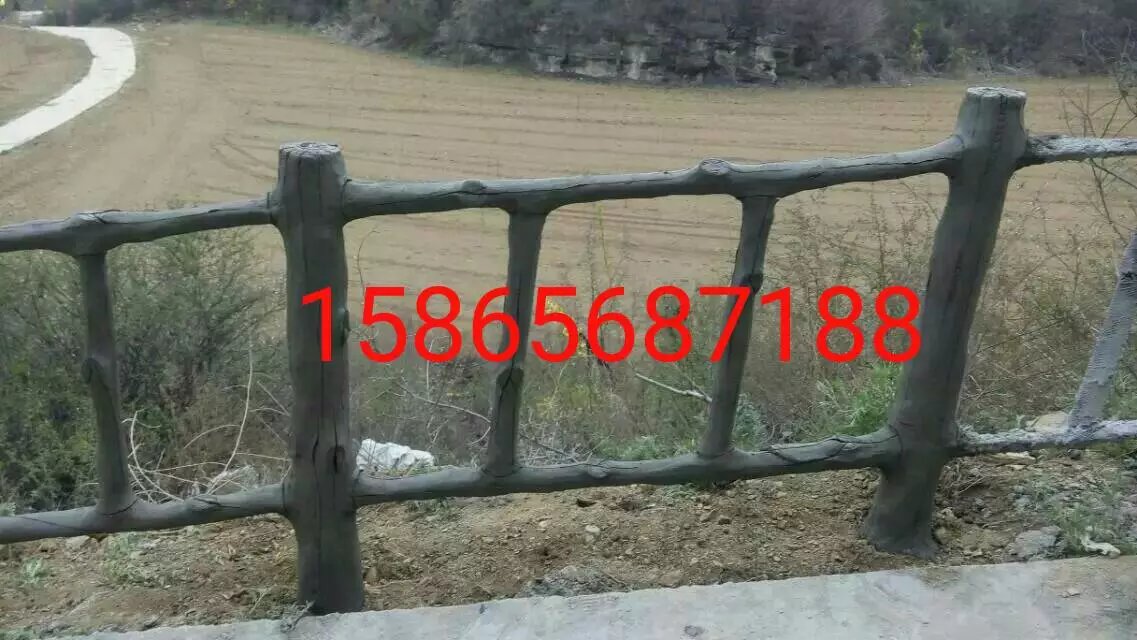 山西仿木欄桿廠家圖片