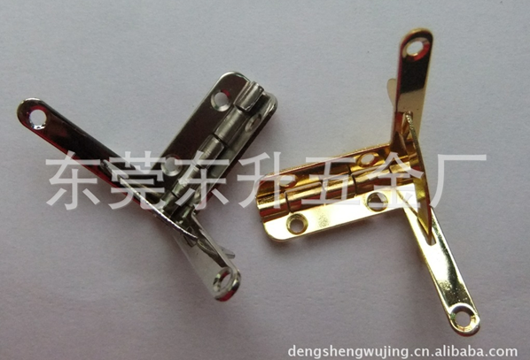 供應(yīng)*木盒鐵鉸，酒盒合頁(yè)，包裝盒鐵鉸，實(shí)木盒*金色合頁(yè)