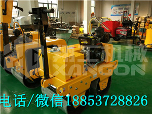 翔工雙鋼輪手扶壓路機(jī)