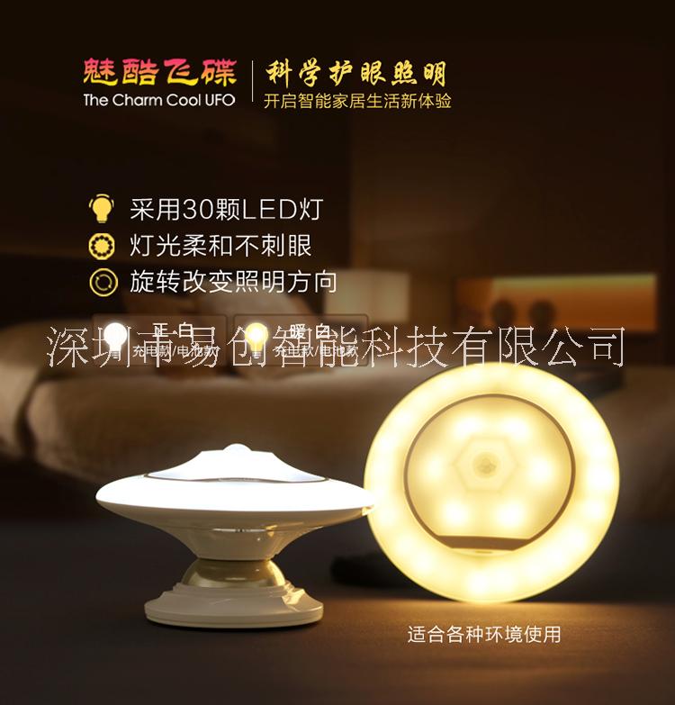 新款飛碟LED紅外線人體感應(yīng)燈3圖片/新款飛碟LED紅外線人體感應(yīng)燈3樣板圖 (4)