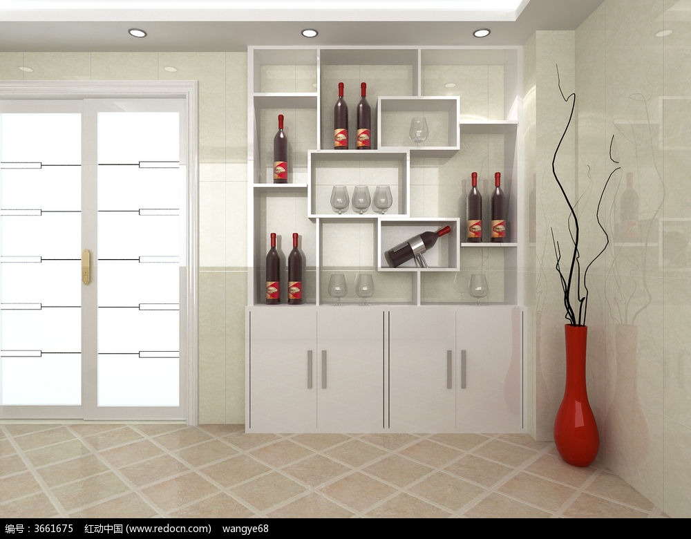 依利亞定制餐廳家具效果圖