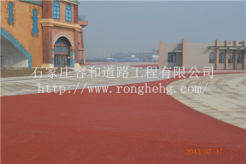 透水混凝土路面圖片/透水混凝土路面樣板圖 (4)