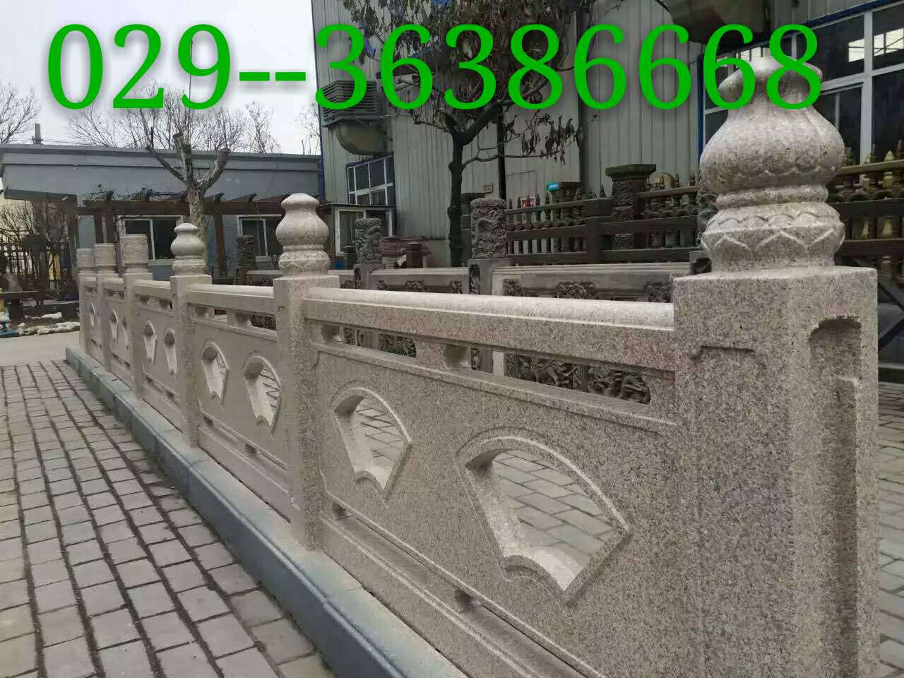 水泥圍欄圖片/水泥圍欄樣板圖 (3)