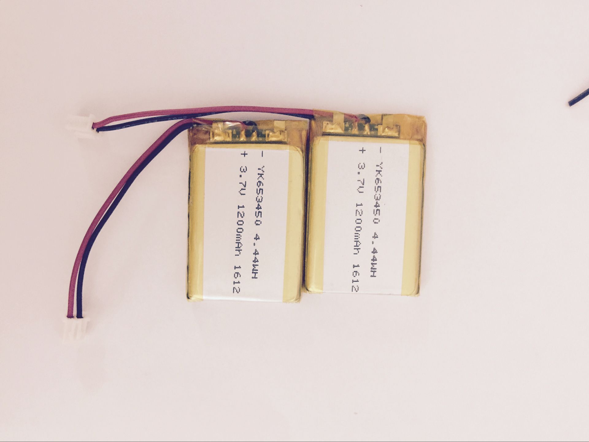 3.7V聚合物電池1200mAh圖片