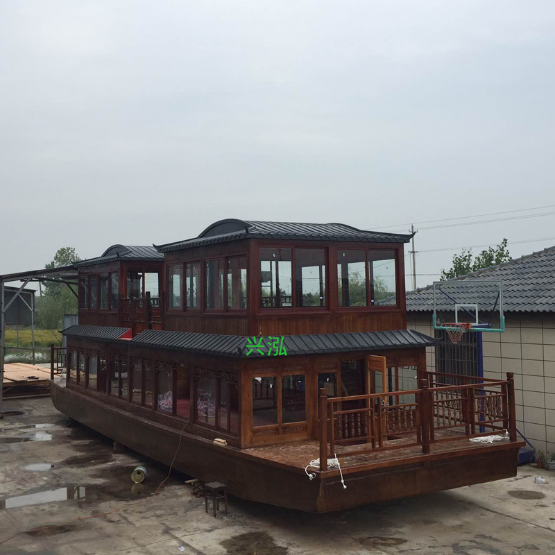 供應(yīng)興泓景區(qū)旅游船 雙層畫舫船