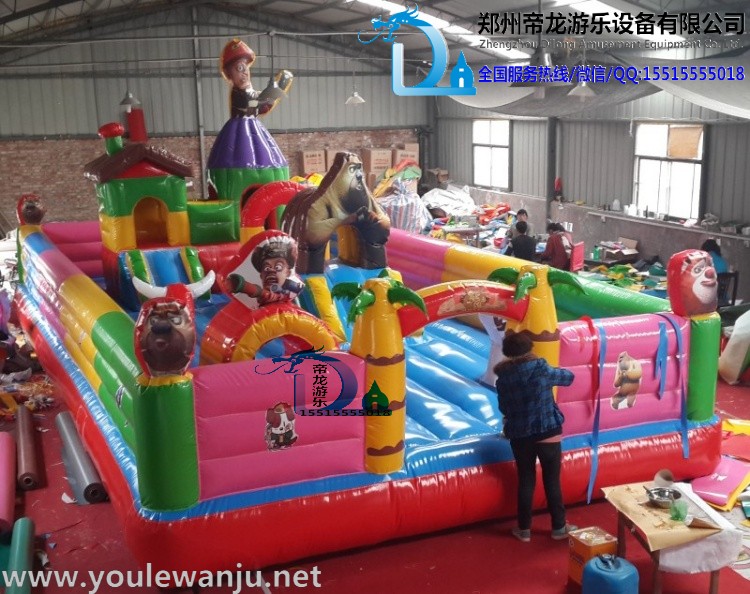 2017新款充氣城堡_兒童充氣城堡【多圖】