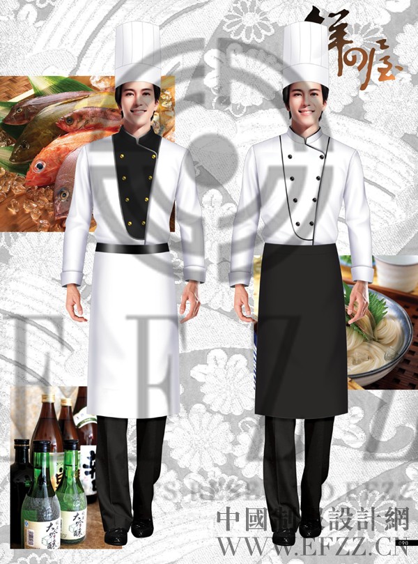廚師服圖片/廚師服樣板圖 (1)