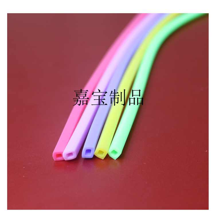 方形硅膠管 口字形硅膠管 食品級圖片