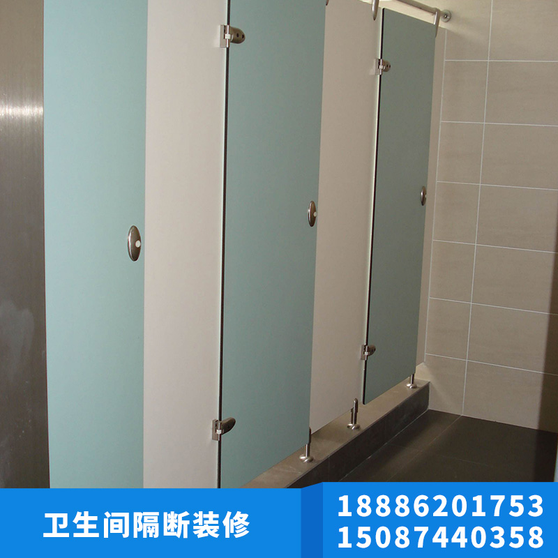 衛(wèi)生間隔斷安裝圖片/衛(wèi)生間隔斷安裝樣板圖 (2)