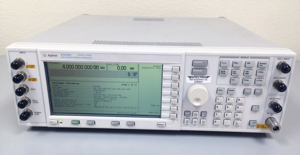 信號源安捷倫Agilent E4438C 數(shù)字信號發(fā)生器 250kHz -3GHz 6G
