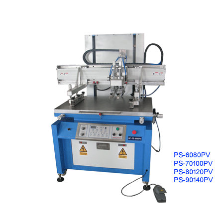 供應(yīng)吸氣式平面絲印機PS-6090PV 精密吸氣式平面絲印機