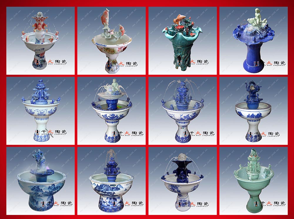 訂制陶瓷室內(nèi)加濕器 陶瓷流水 景德鎮(zhèn)陶瓷噴泉生產(chǎn)廠家