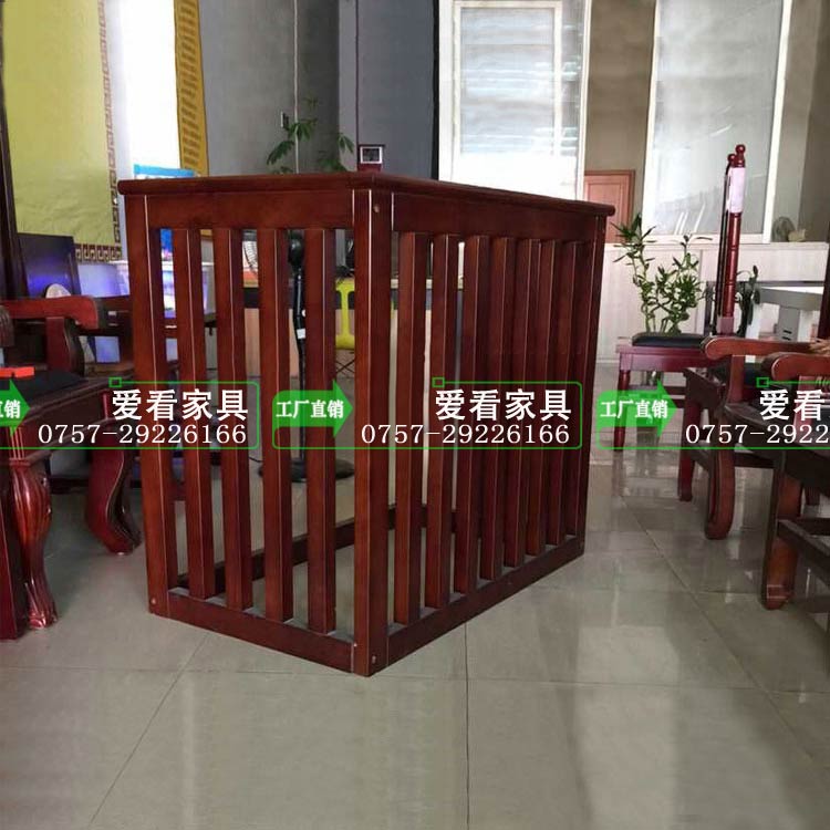 供應(yīng)用于詢問隔斷的*欄實(shí)木*審判圍欄證人欄