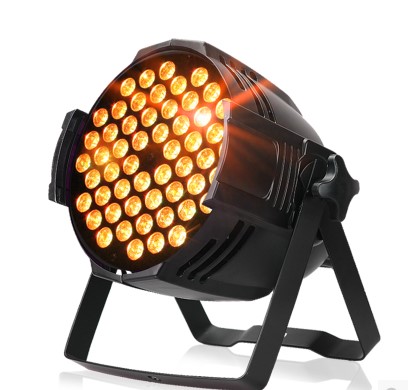 西安暖白帕燈舞臺(tái)燈光led54顆3w舞臺(tái)婚慶燈光暖白帕燈面光燈遙控帕燈PAR燈