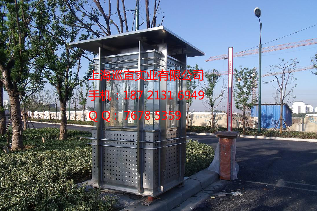 崗?fù)?不銹鋼崗?fù)?小區(qū)崗?fù)D片