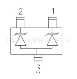 供應(yīng) HYT品牌 ESD保護(hù)管 HESD0502B SOT-523 原裝現(xiàn)貨