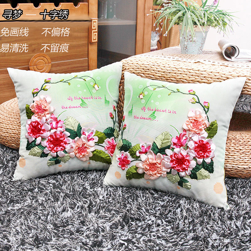 十字繡抱枕 田園 簡單繡尋夢系列圖片