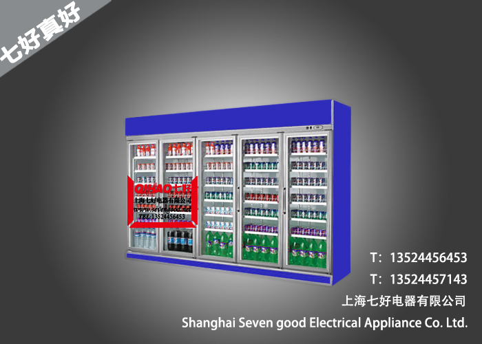 撫州立式冷藏展示柜玻璃門啤酒飲料保鮮柜