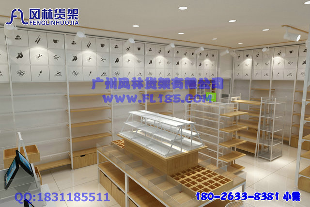 化妝品貨架圖片/化妝品貨架樣板圖 (3)