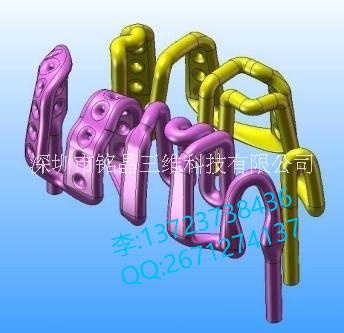 湖北3D打印模具異形水路鑲件圖片/湖北3D打印模具異形水路鑲件樣板圖 (2)