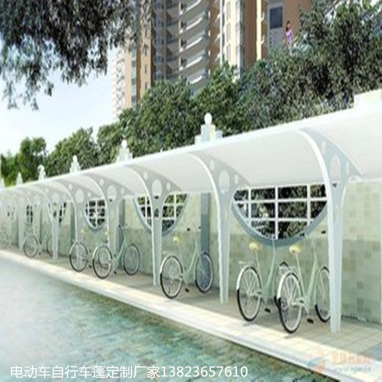 膜結(jié)構(gòu)車(chē)棚汽車(chē)停車(chē)棚圖片/膜結(jié)構(gòu)車(chē)棚汽車(chē)停車(chē)棚樣板圖 (2)