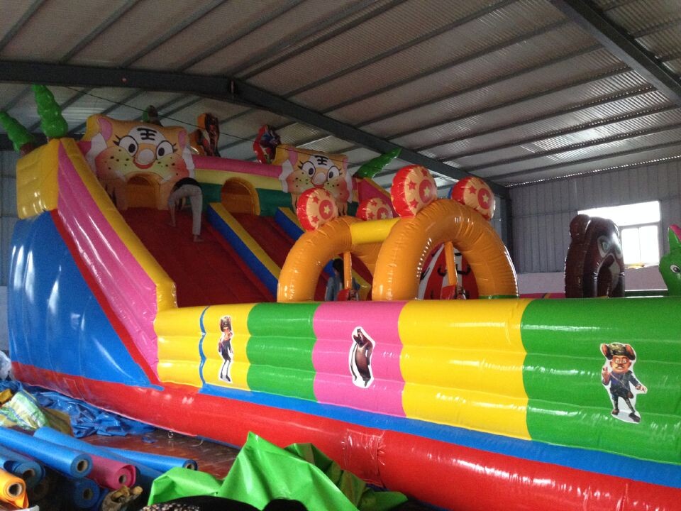 鄭州兒童城堡廣場公園充氣滑梯廠圖片/鄭州兒童城堡廣場公園充氣滑梯廠樣板圖 (2)
