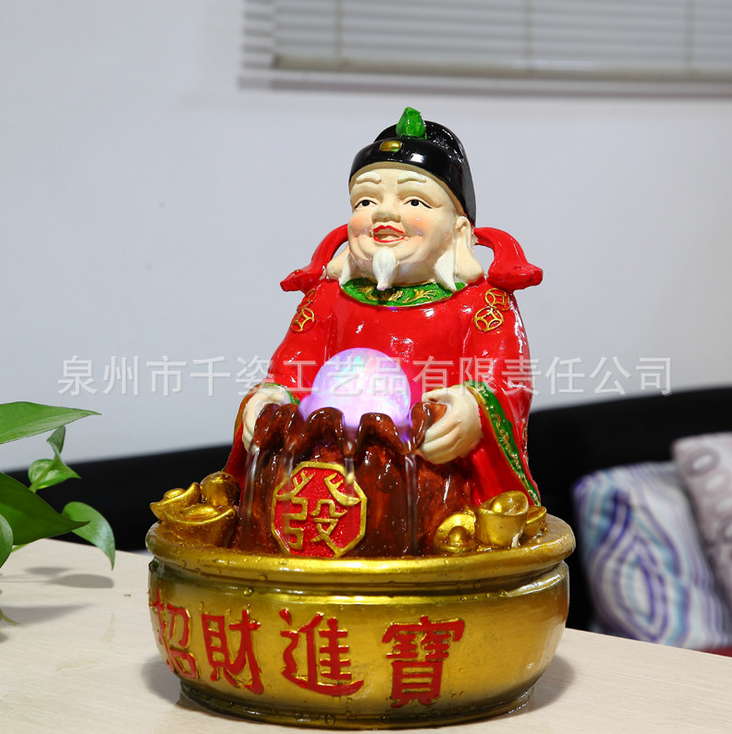 廠家供應(yīng)*樹脂工藝品流水噴