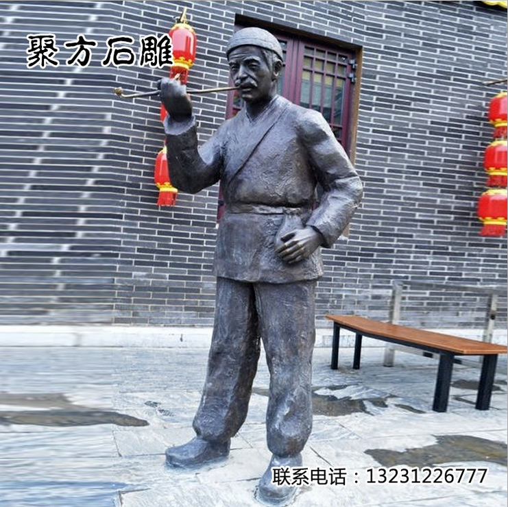 大型園林景觀鑄銅雕塑玻璃鋼人物  不銹鋼雕塑