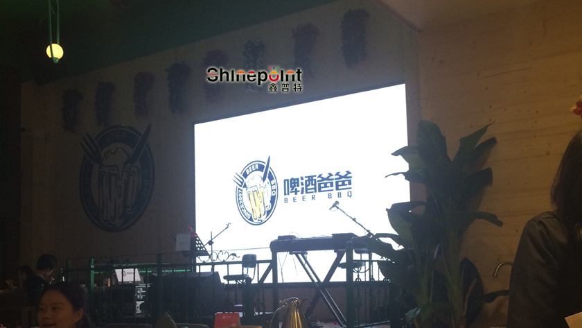 室內高清P2.5LED大屏幕 酒吧舞臺LED大屏幕廠家 4K高清大電視