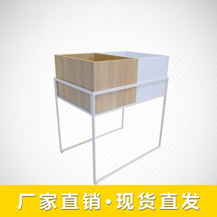 名創(chuàng)優(yōu)品同款貨架方型堆頭方格百圖片