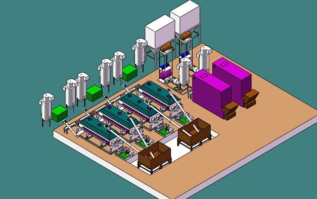 疊螺污泥處理機(jī)、污泥分離機(jī)圖片