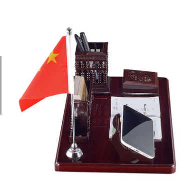 2017紅木臺歷架創(chuàng)意禮品商務*辦公桌面臺歷 手機擺件定制logo