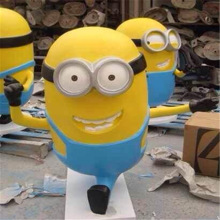 小黃人雕塑圖片/小黃人雕塑樣板圖 (4)