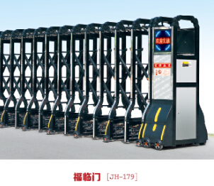 金華電動伸縮門圖片/金華電動伸縮門樣板圖 (2)