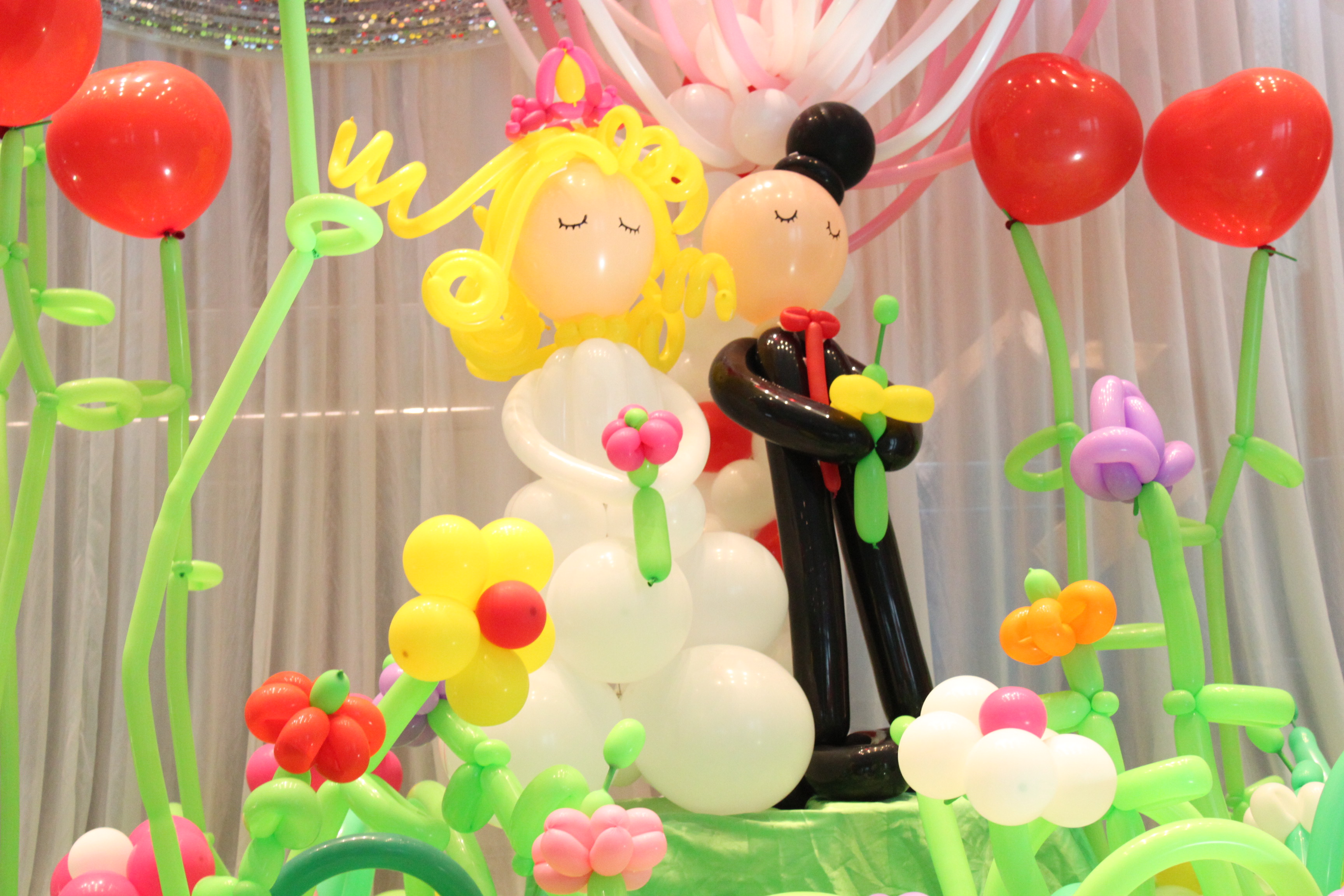 婚禮氣球圖片/婚禮氣球樣板圖 (2)