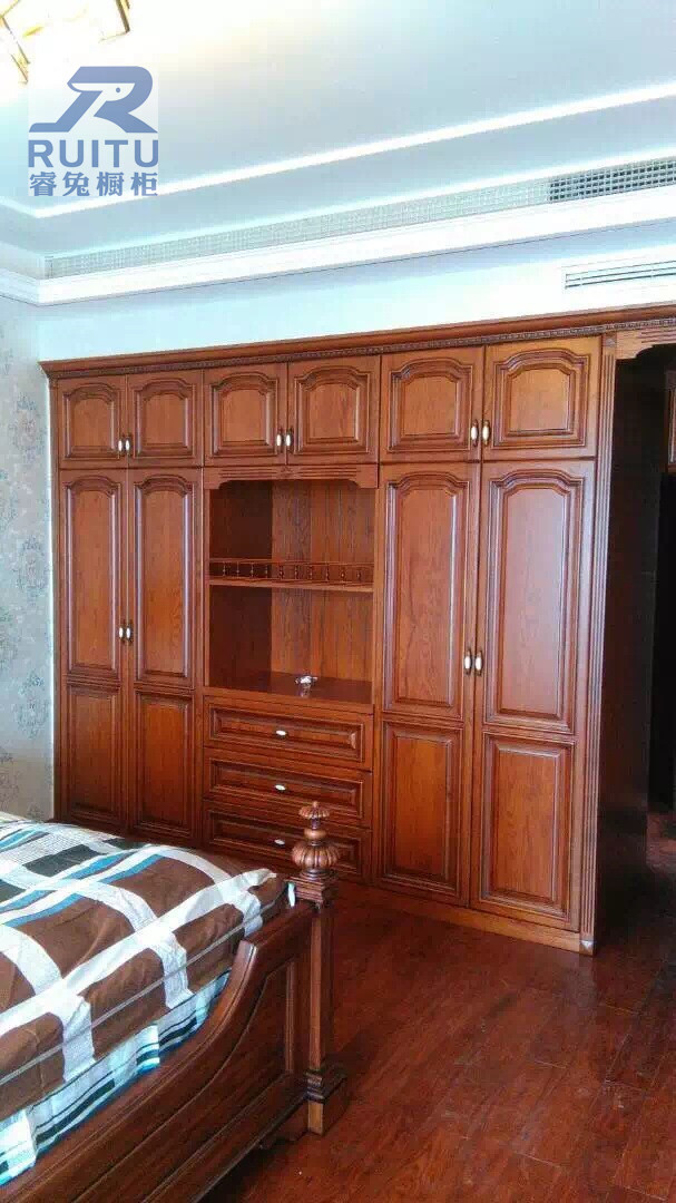 睿兔實木衣柜圖片