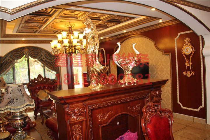 pu線條的安裝圖片/pu線條的安裝樣板圖 (4)