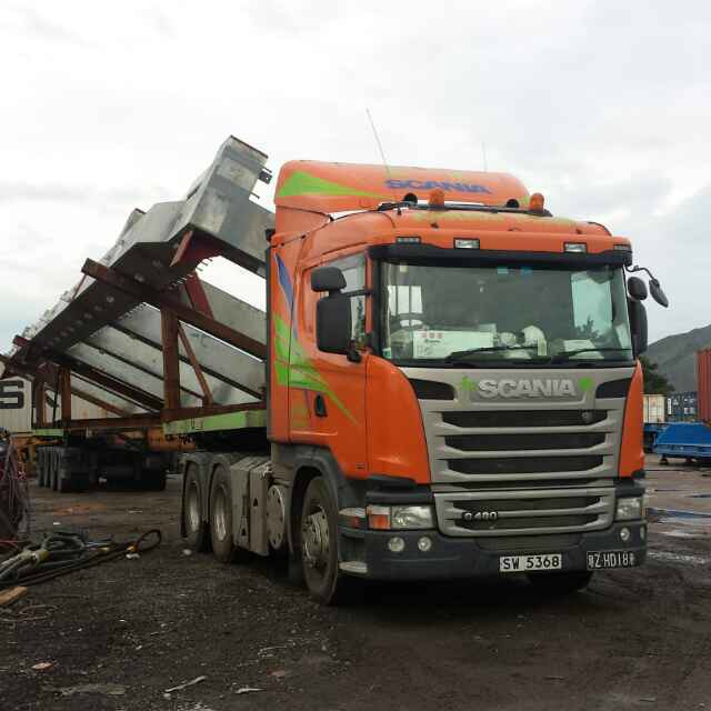 平板車特種架運輸圖片