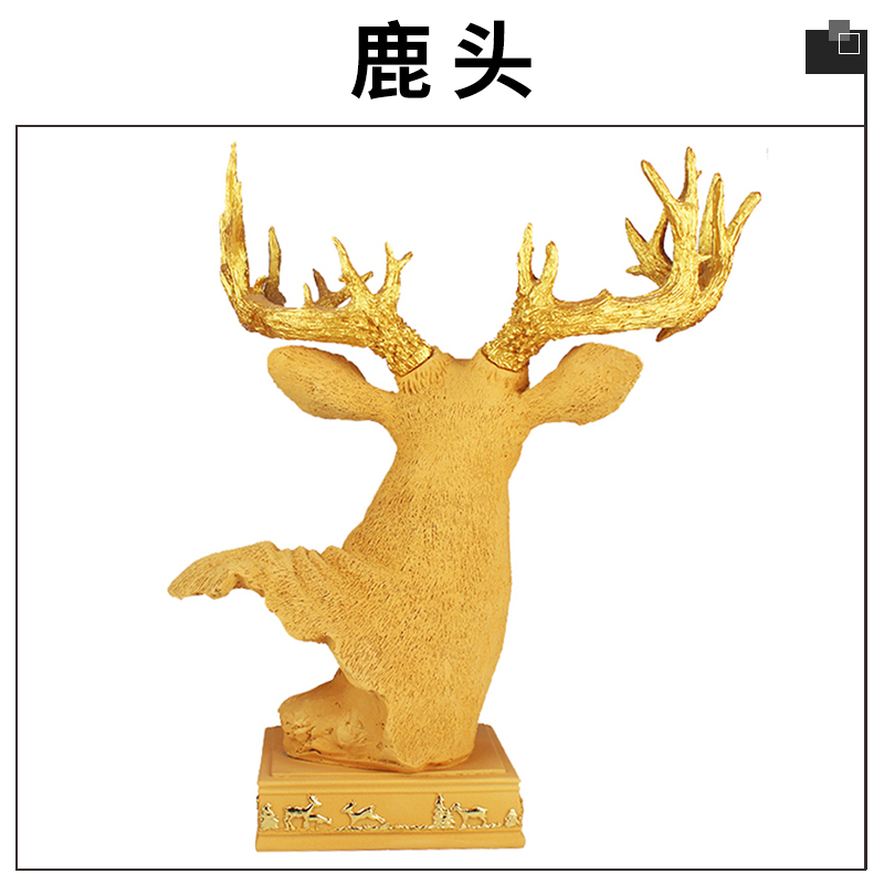 鹿頭圖片/鹿頭樣板圖 (2)