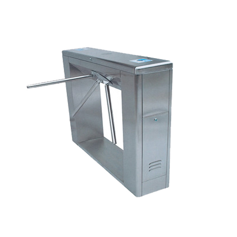 捷恒安智出入口考勤橋式圓角三輥閘圖片