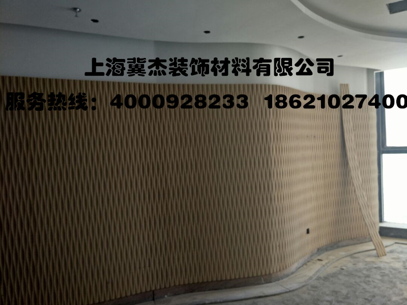 波浪板背景墻圖片/波浪板背景墻樣板圖 (4)